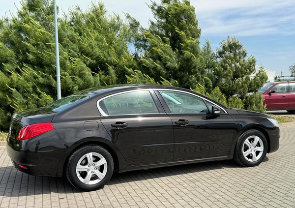 Peugeot 508 cena 29900 przebieg: 215250, rok produkcji 2013 z Płock małe 596